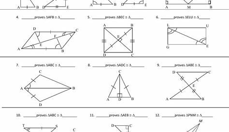 20++ Triangle Congruence Worksheet Answer Key – Worksheets Decoomo