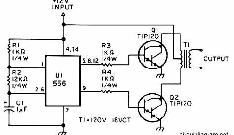 45 watt inverter circuit diagram