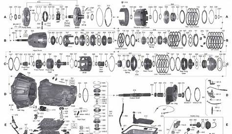 parts for 700r4 transmission