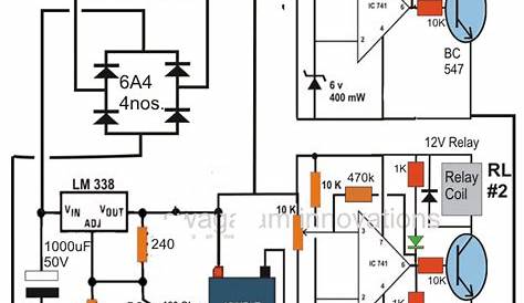 charge controller circuit diagram free