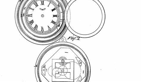 dimensions of a pocket watch