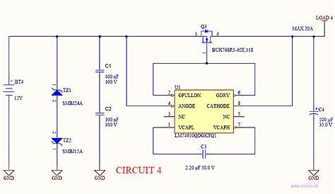 battery protection circuit diagram