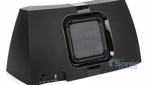 Open box - Kicker iK5 Amphitheater 30-Pin Docking Stereo Speaker System