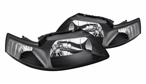 Lumen® - Ford Mustang 2001 Black Factory Style Headlights