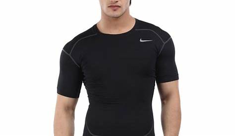 Nike Black Core Compression T-Shirt for Men - Buy Nike Black Core