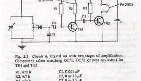6 transistor radio schematic