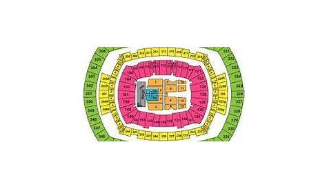 giant stadium seating chart view