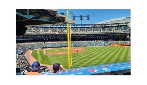 Comerica Park - Interactive Seating Chart