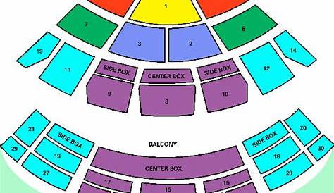 Saratoga Performing Arts Center Seating Chart | Saratoga Performing