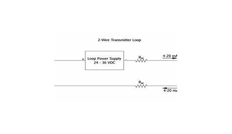 loop powered 4 20ma circuit diagram