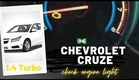 Chevrolet Cruze Check Engine Light On - YouTube