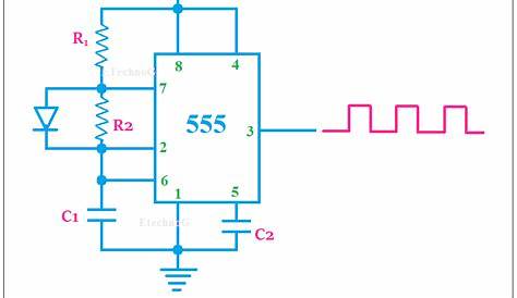 Astable Multivibrator Applications, Advantages and Circuit Diagram
