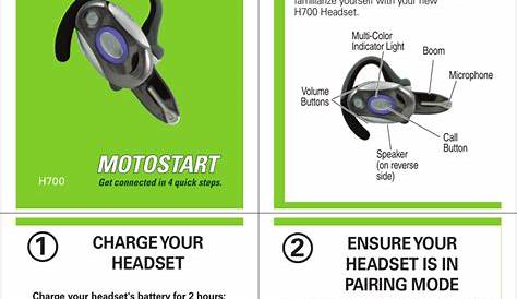 bluetooth headset instruction manual