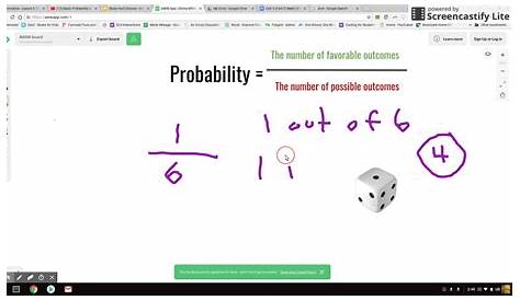 intro to probability worksheets