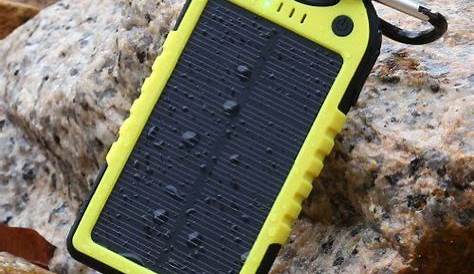 Levin™ Solstar Solar Panel Charger 5000mAh Rain-resistant and Dirt