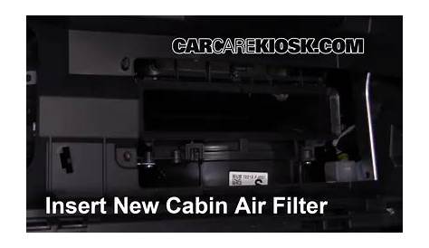 Cabin Filter Replacement: Subaru Crosstrek 2013-2019 - 2016 Subaru
