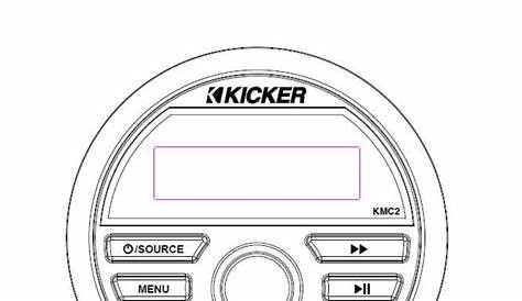 kicker kmt67 owner's manual
