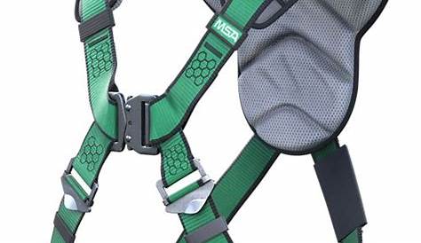 msa fall protection harness