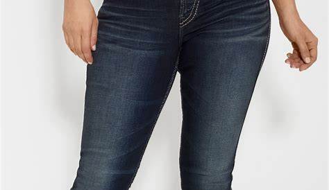 Silver Jeans Co. ® plus size Suki super skinny denimotion jeans