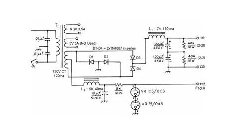 diy power supply schematic
