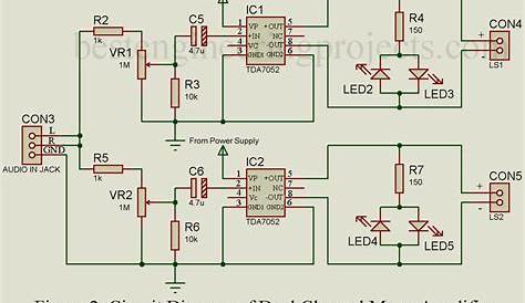 5.1 channel amplifier circuit diagram