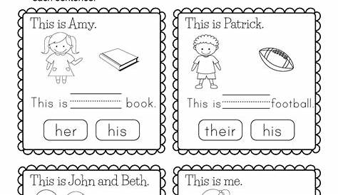 First Grade Possessive Nouns Worksheet | Possessive nouns, Nouns