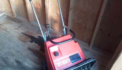 Now have very used Toro S-620 Snow thrower | Snow Plowing Forum