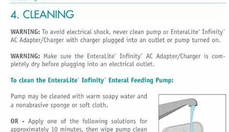 enteralite infinity pump manual