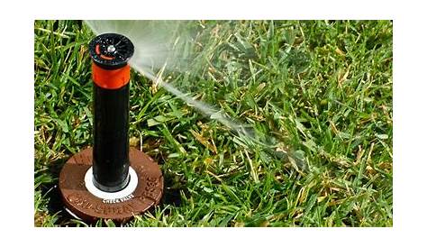 hunter pop up sprinkler nozzle chart