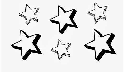 printable star worksheet for preschool