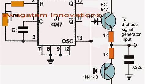 3 phase inverter circuit diagram