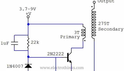 Modified Mini Tesla Coil Circuit Diagram | Tesla coil, Tesla coil