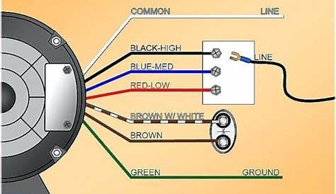 2 speed fan motor wiring diagram