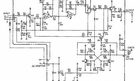 bass preamp pedal schematic