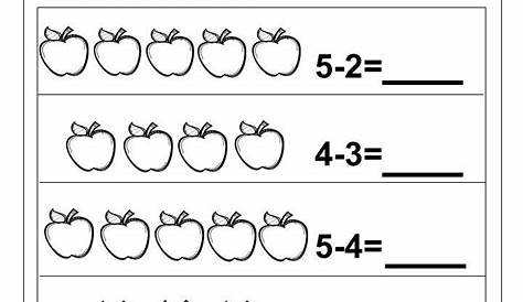 math for kindergarten worksheets