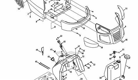 Craftsman Lt2000 Craftsman 42 Riding Mower Parts Diagram : Craftsman