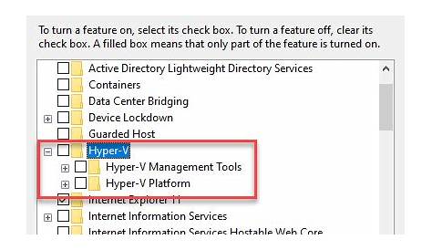 How to Install or Disable Hyper-V in Windows 10