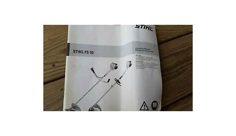 OEM Stihl FS 55 ORIGINAL INSTRUCTION BOOK / MANUAL | eBay