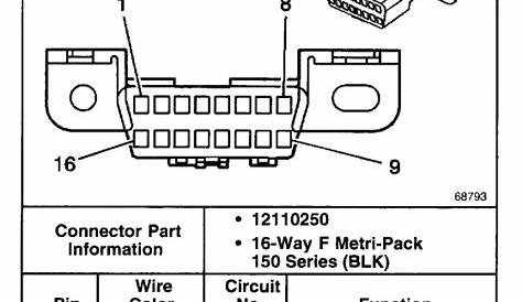 01 Chevy 1500 Radio Wiring Diagram - paceinspire