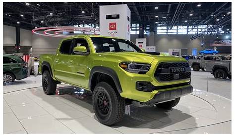 2022 Toyota Tacoma TRD Pro Arrives in Chicago With Electric Lime Green