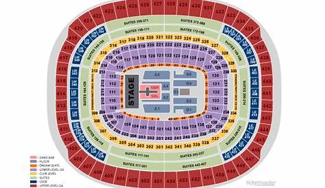 fedex field seating chart with rows