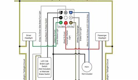 Rhox Universal Turn Signal Wiring Diagram - Wiring Diagram and