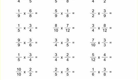 7Th Grade Fractions Worksheets Math Adding And Subtracting — db-excel.com