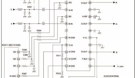 circuit diagram of lg tv remote