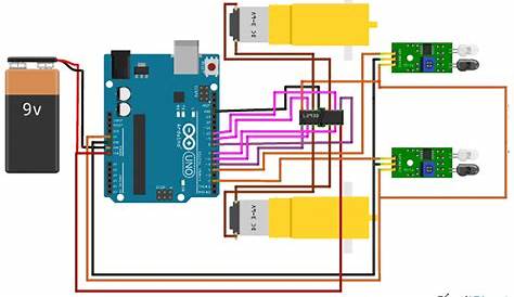 Circuit Diagram Of Line Follower Robot Using Pdf Wiring View And | My