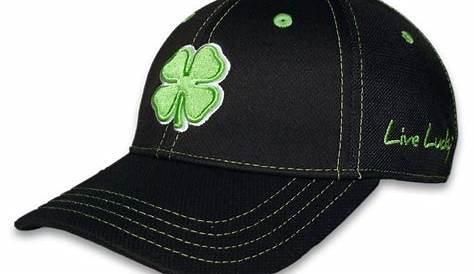 Black Clover Fitted Hat - Premium Clover #51 at InTheHoleGolf.com