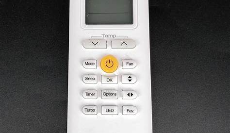 midea air conditioner remote controller manual