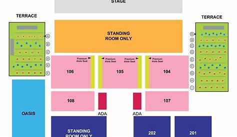 Wind Creek Steel Stage Seating Chart