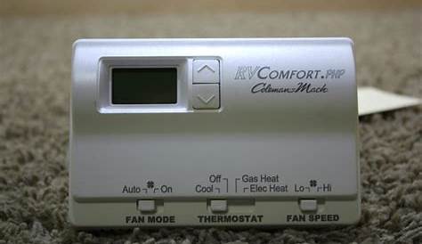 coleman rv camper mach manual thermostat