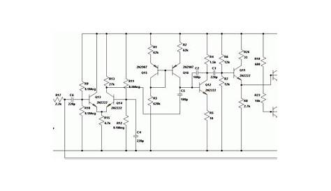 2n3055 amplifier circuit diagram